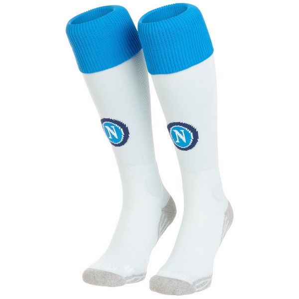 Calcetines Napoli Replica Tercera Ropa 2018/19 Blanco